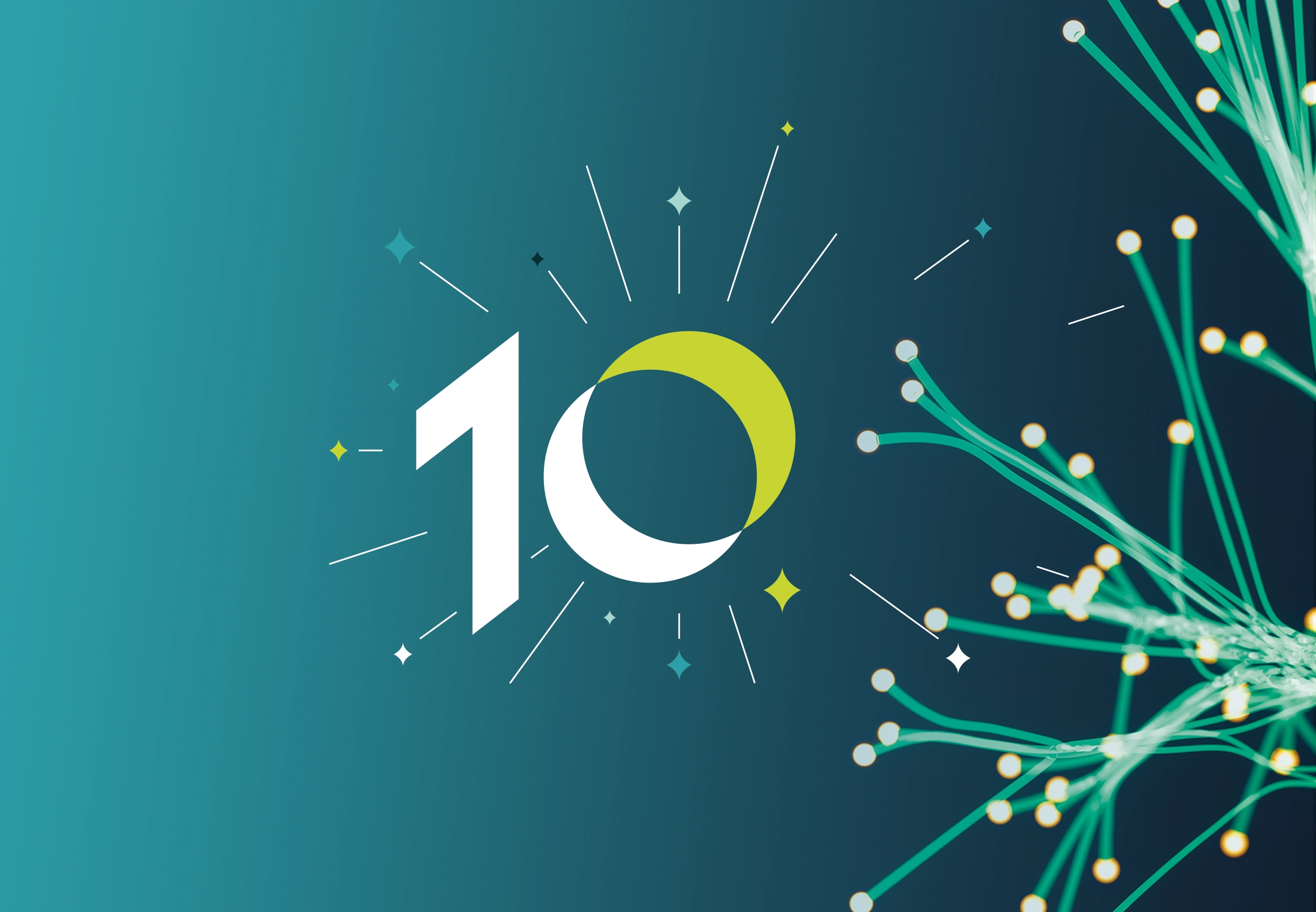 Création d'un logotype “10 ans” : Fonds Clinatec - Logotype “10 ans”